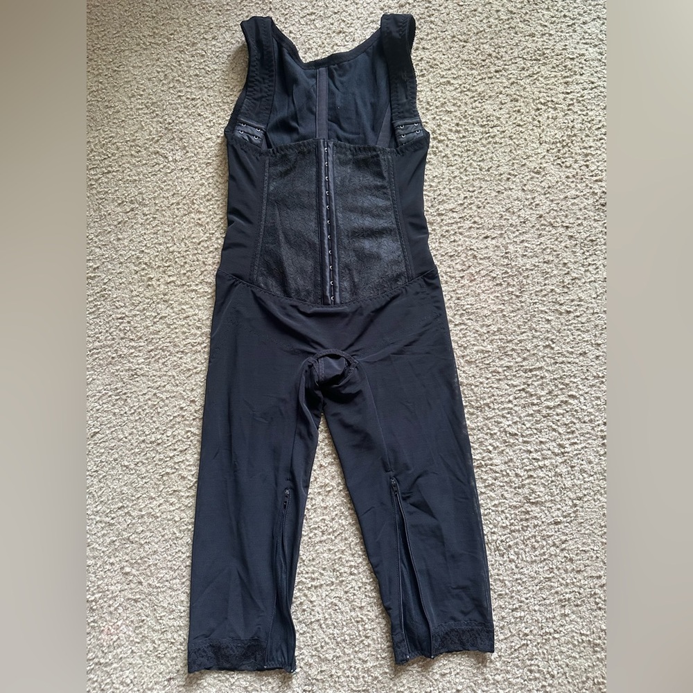 Ardyss International Long Body Magic Body Shaper Womens Black BOMANLL-36 Lace